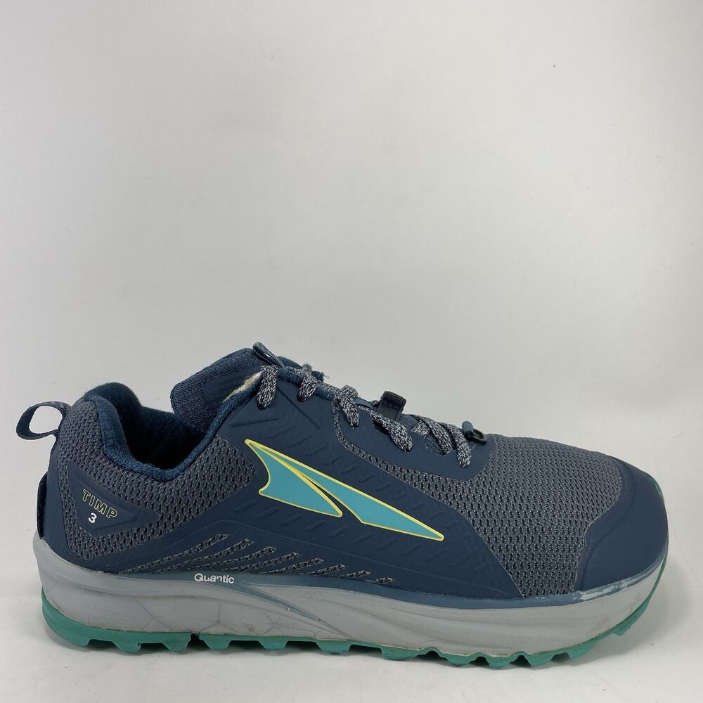Altra Lone Peak 5 Navy Blue Mesh Trail Hiking Running Shoes Womens Size 10.5